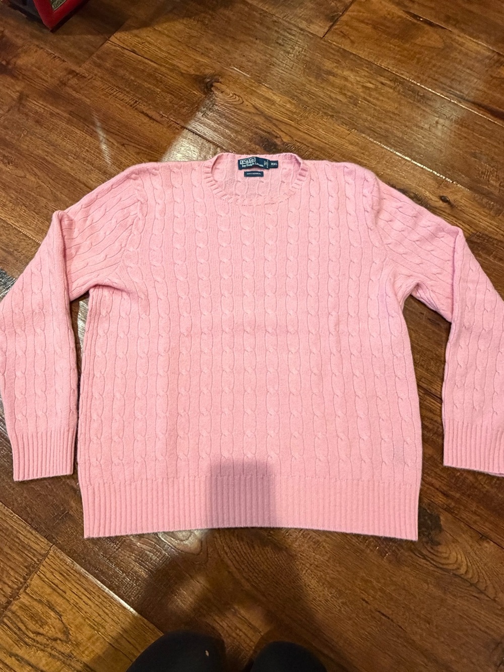 Polo by Ralph Lauren Pink 100% CASHMERE Sweater